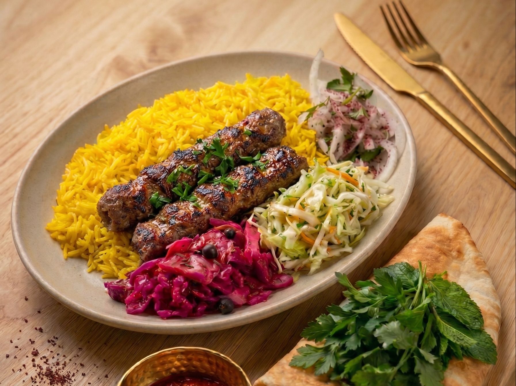 Lamb Lula (Koobideh) Kebab