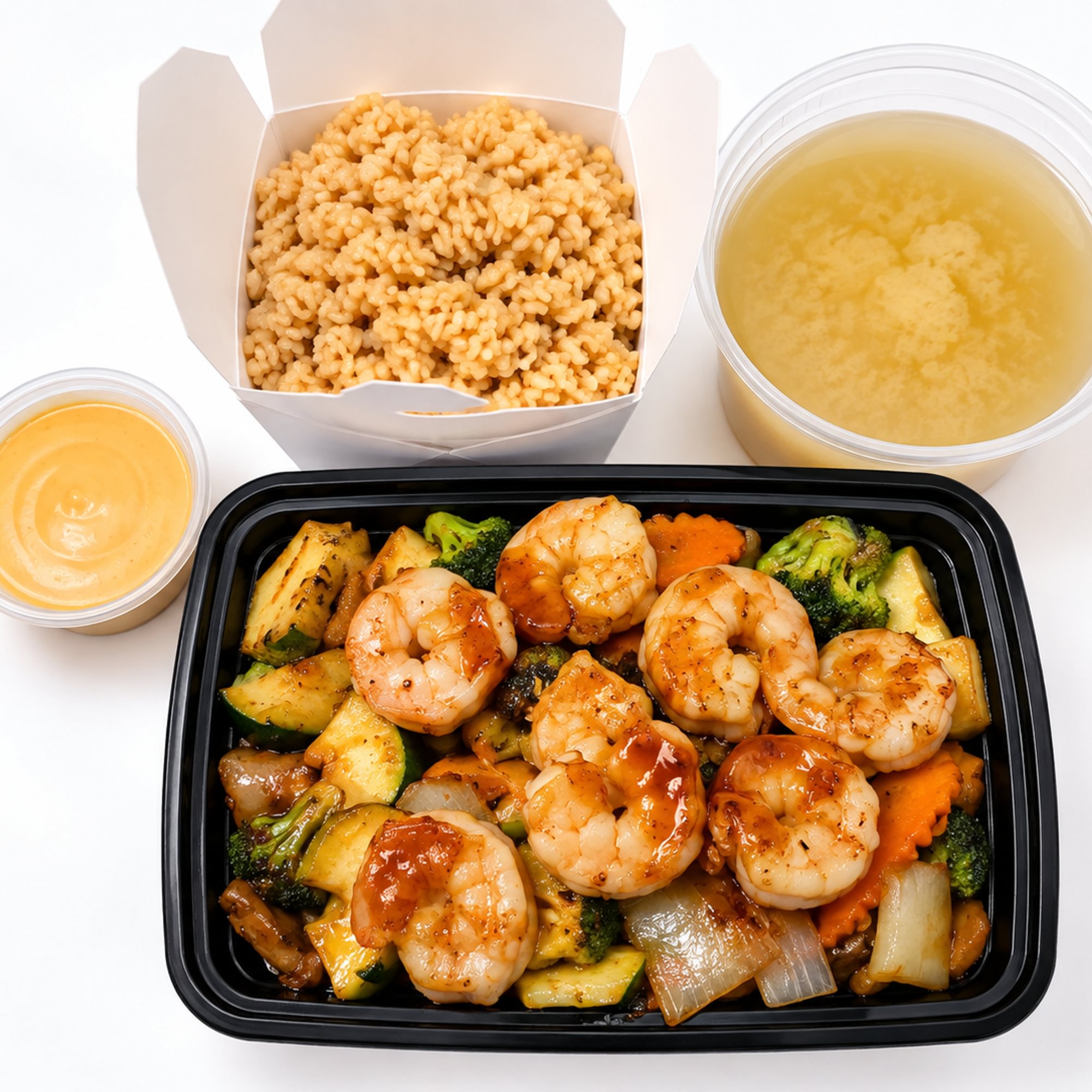 36. Jumbo Shrimp Hibachi