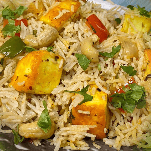 Kaju Paneer Pulav Family Pack (Fri, Sat, Sunday)