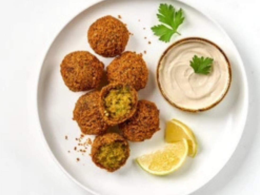 Falafel with Tahini Dip (5pcs)