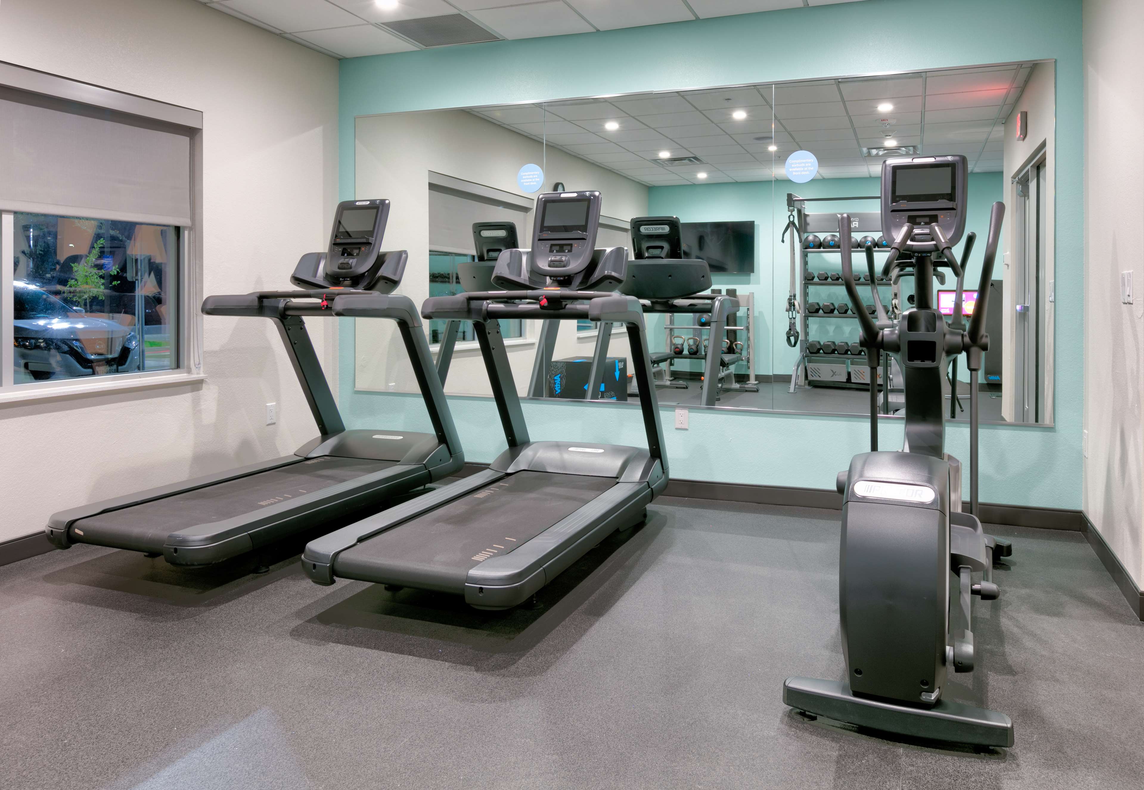 Health club  fitness center  gym