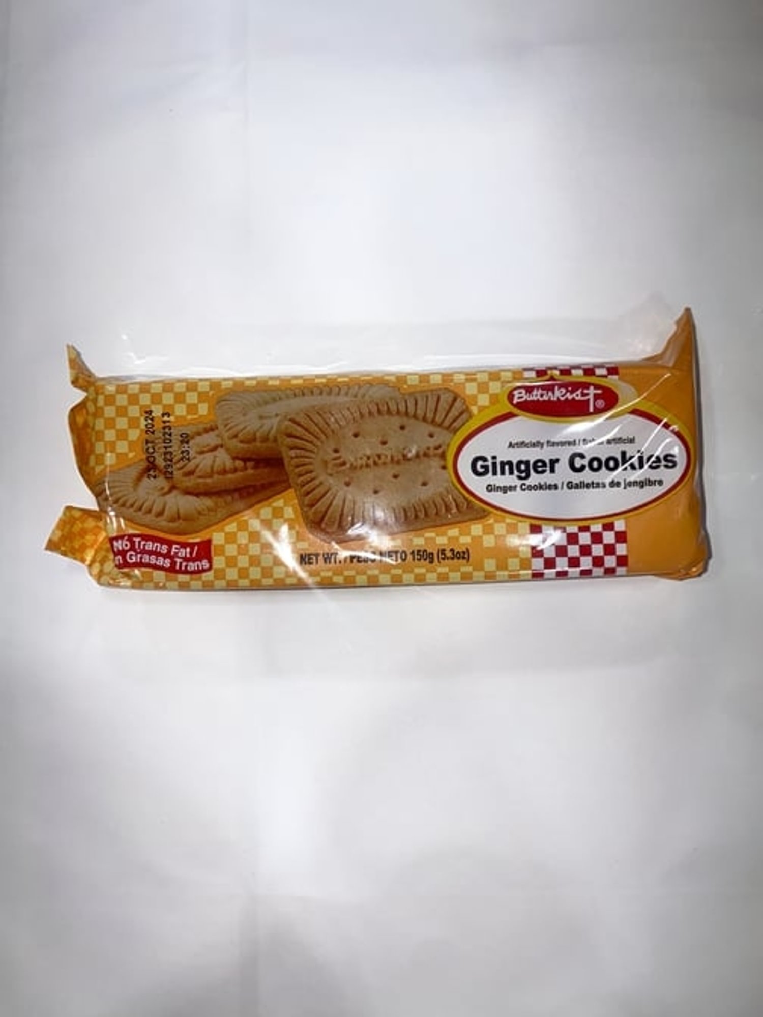 Butterkist Ginger Cookies