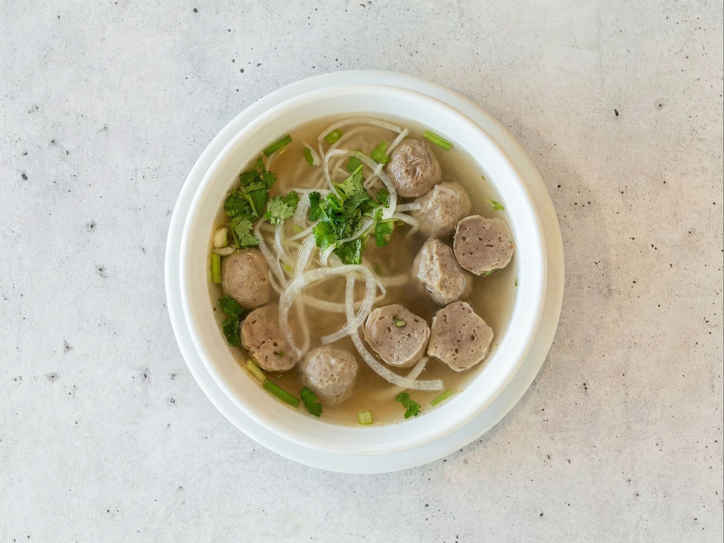Meatball Noodle Soup (Pho) (Kids)