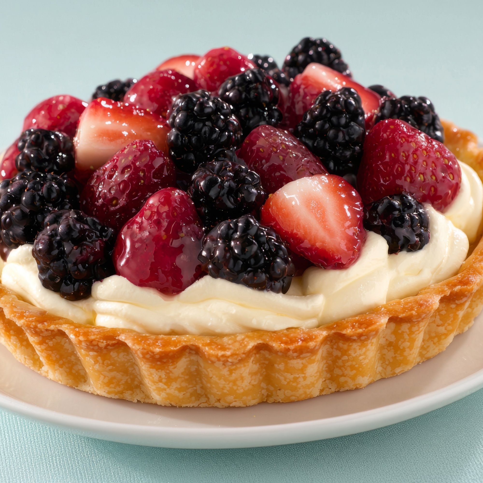 Berry Cream Tart