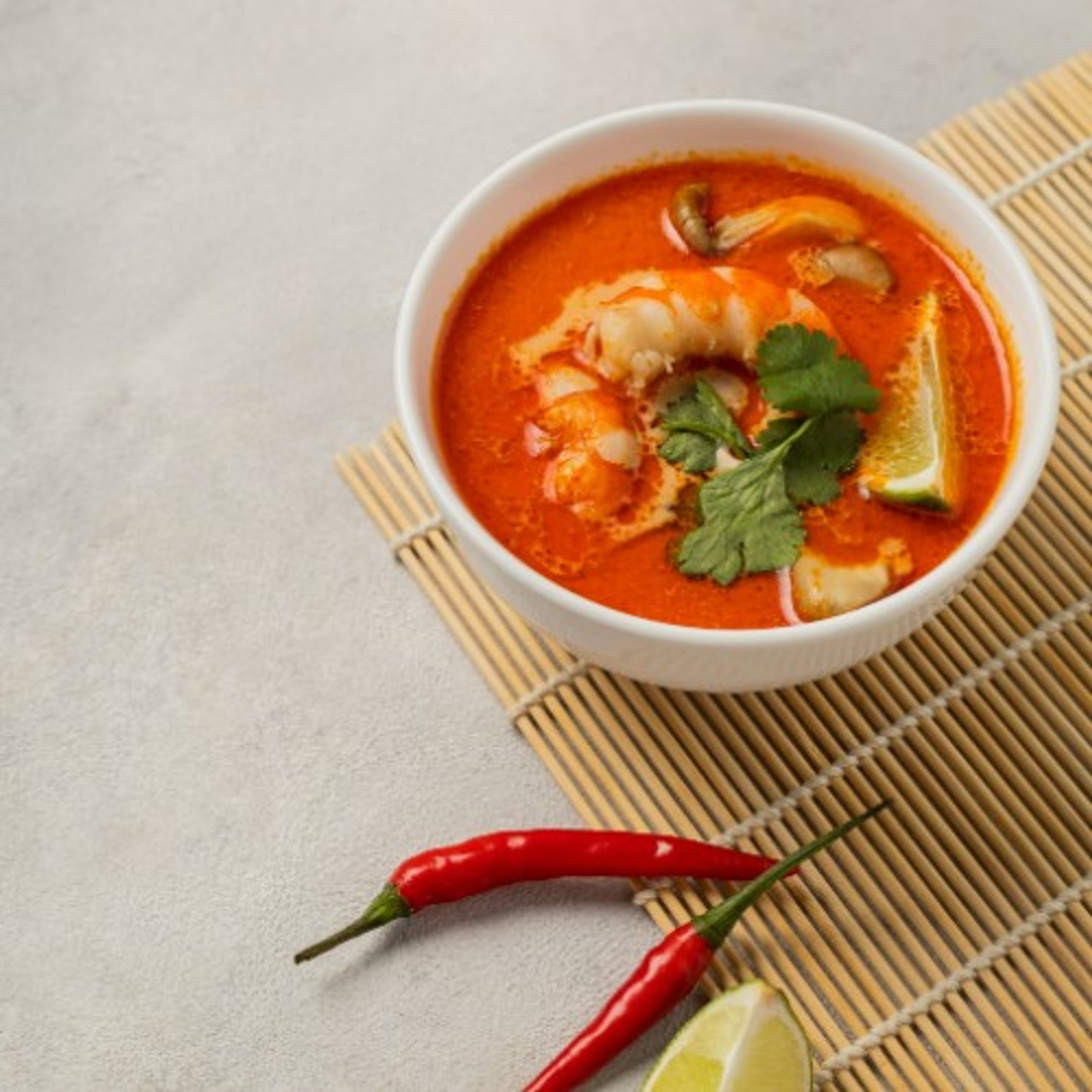 Tom Yum Gai Soup