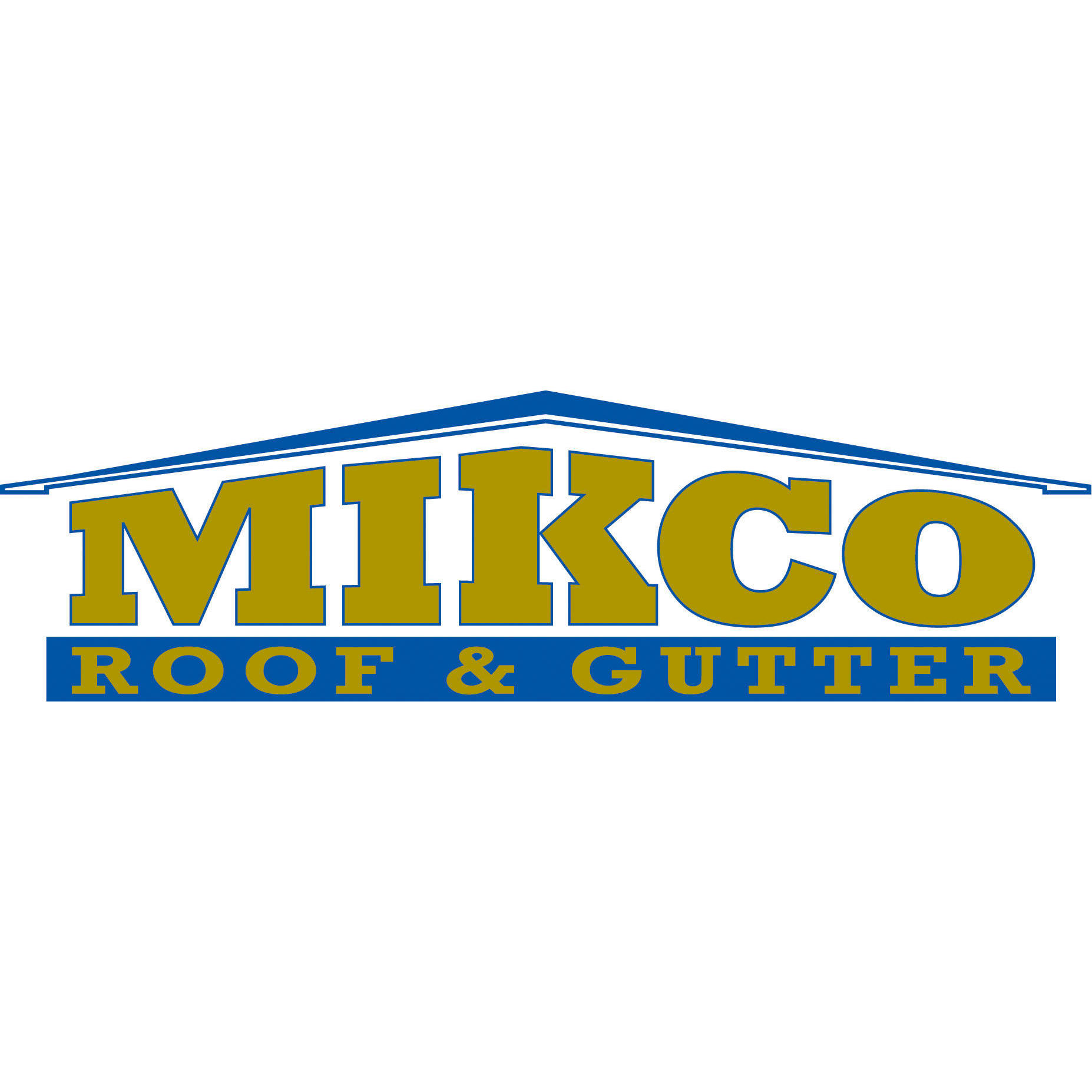 MIKCO Roof  and  Gutter Logo
