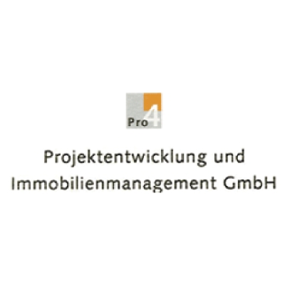 Logo von Pro 4 - Projektentwicklung und Immobilienmanagement GmbH