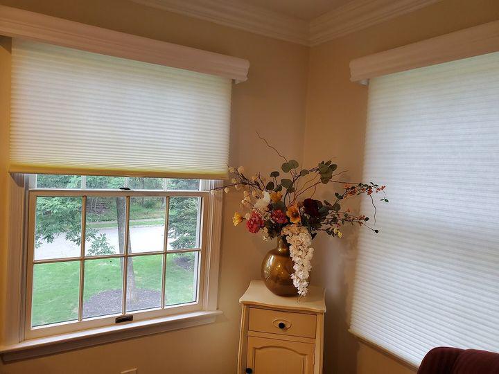 Every corner of your home is cozier in the shade. Cellular Shades by Budget Blinds of Phillipsburg are easy to use and offer just enough light to keep your Bridgewater bedroom comfortable.  WindowWednesday  BudgetBlindsPhillipsburg  FreeConsultation  CellularShades