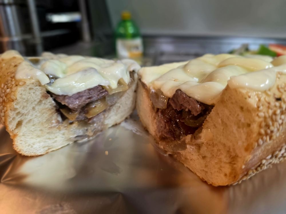 Thick Cut Ribeye Steak Sandwich