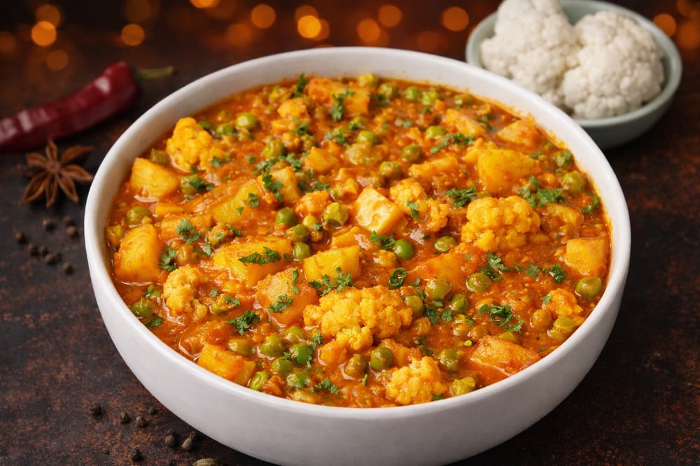 Aloo Gobi Mutter
