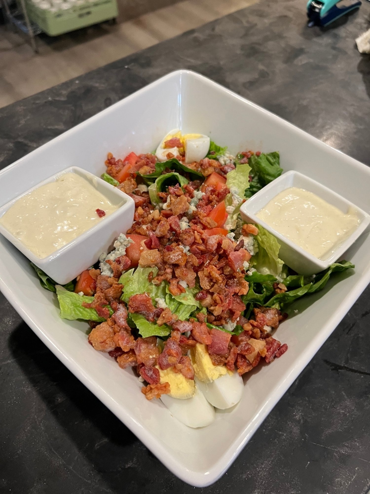 Deconstructed BLT Lunch