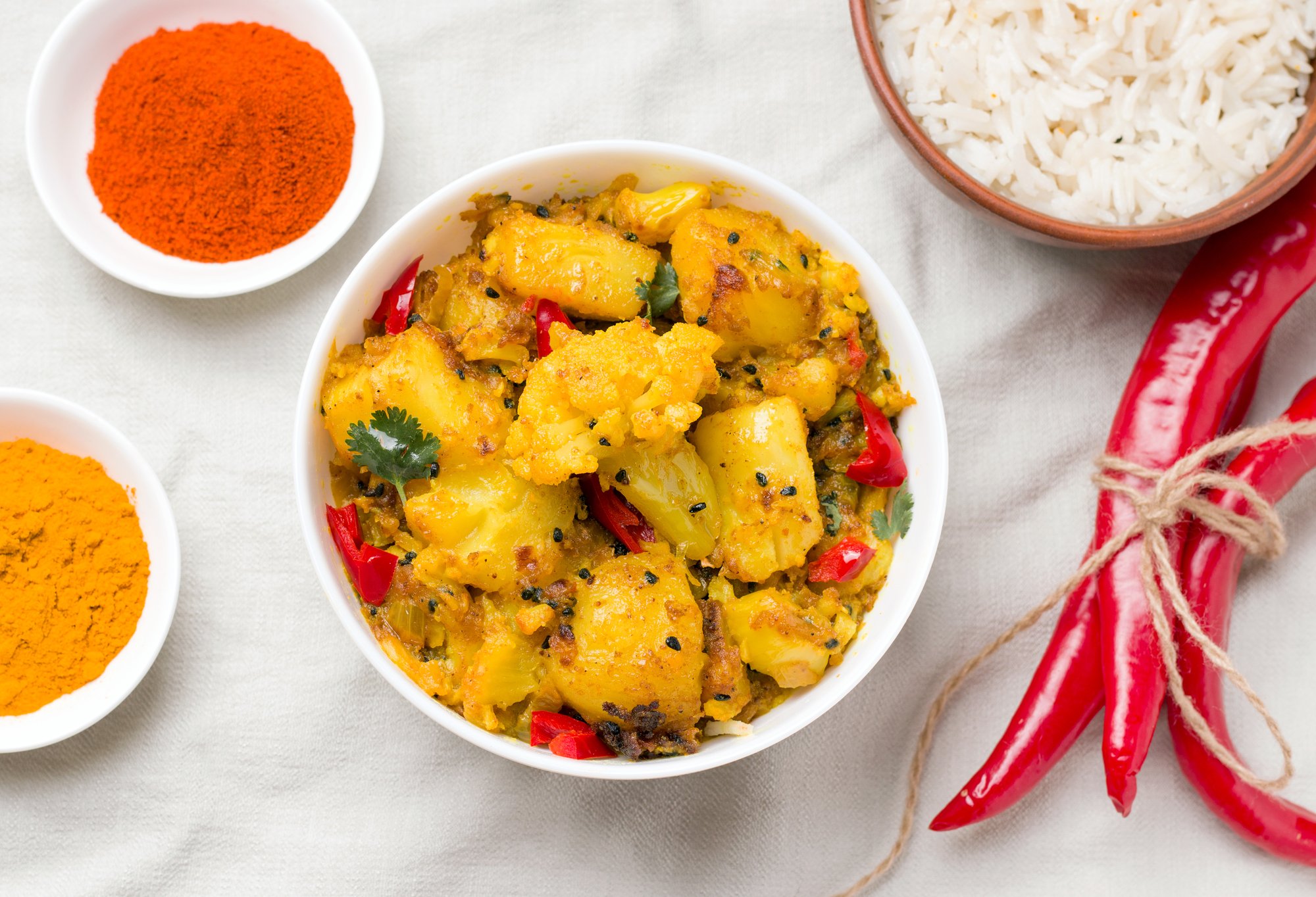 Aloo Gobhi- Vegan and gluten free