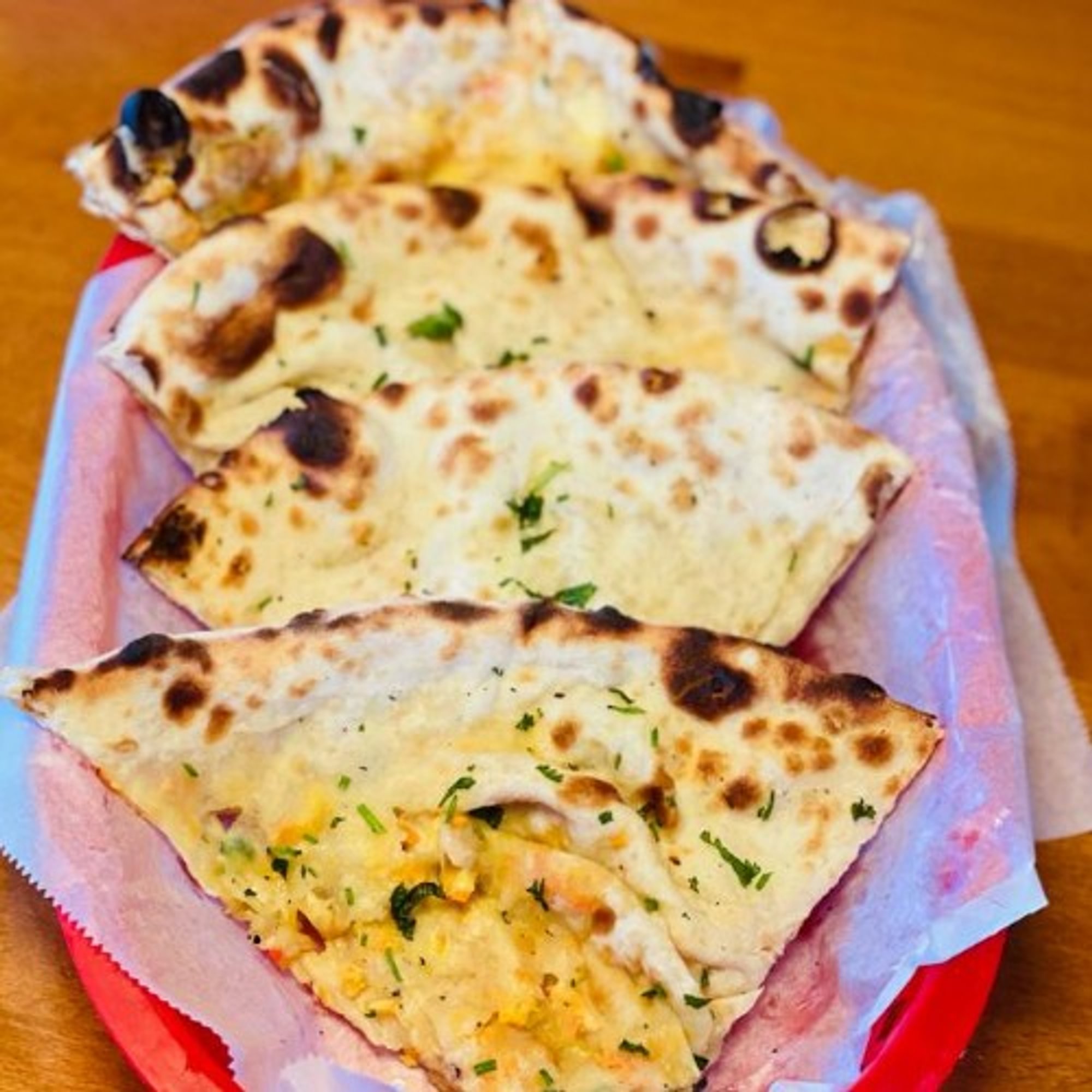 Chicken Cheese Naan 