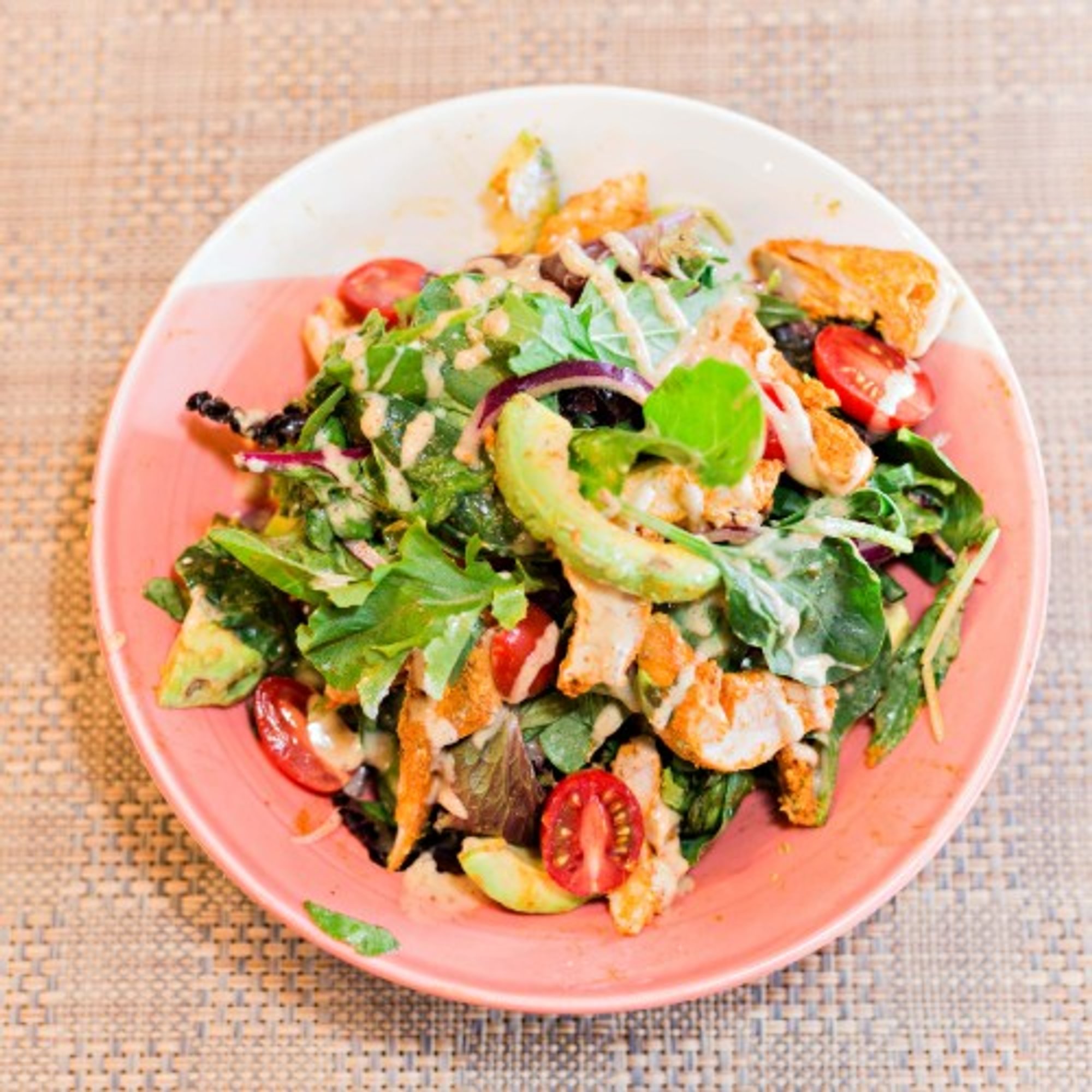 Chicken Tikka & Avocado Salad