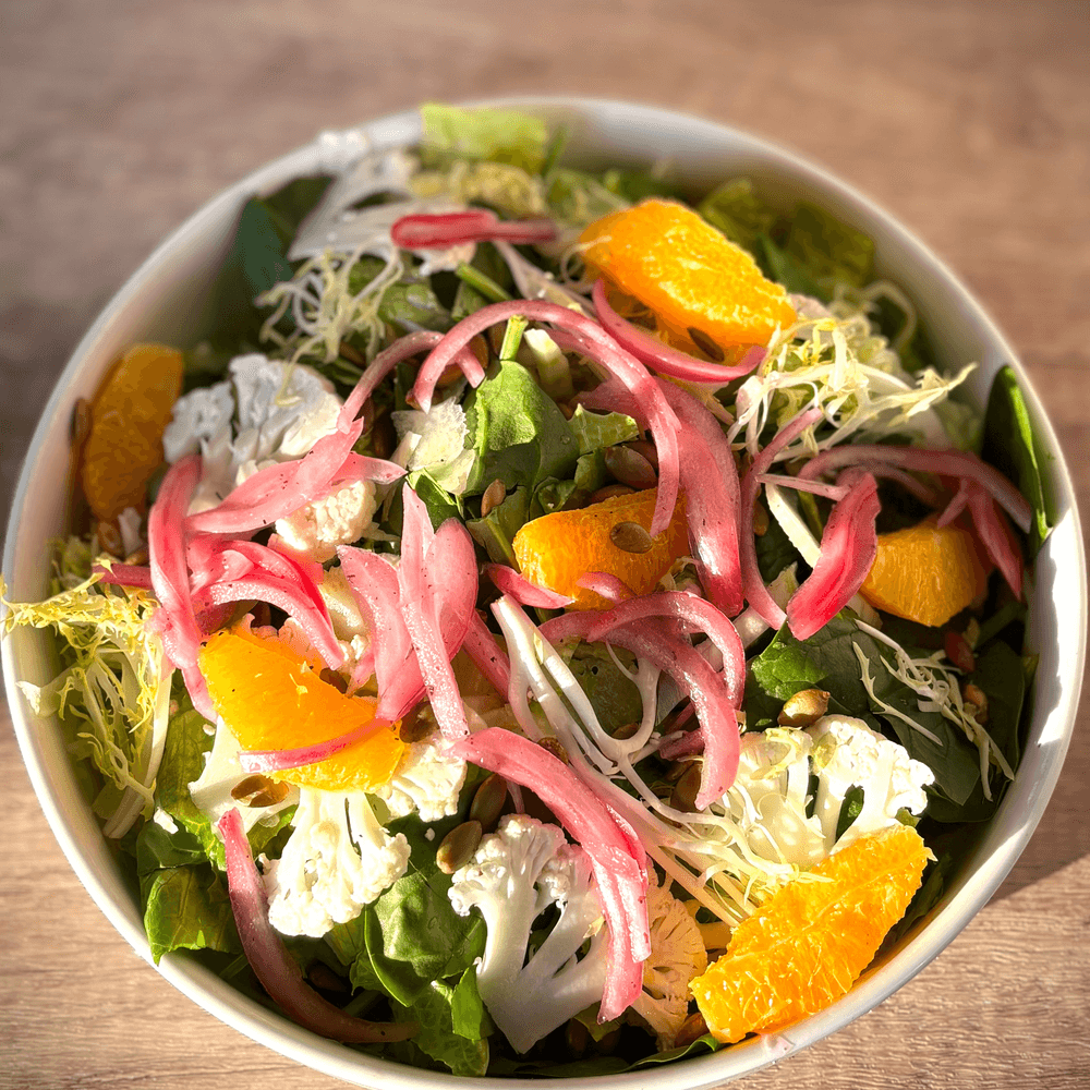 Shaved Cauliflower Salad