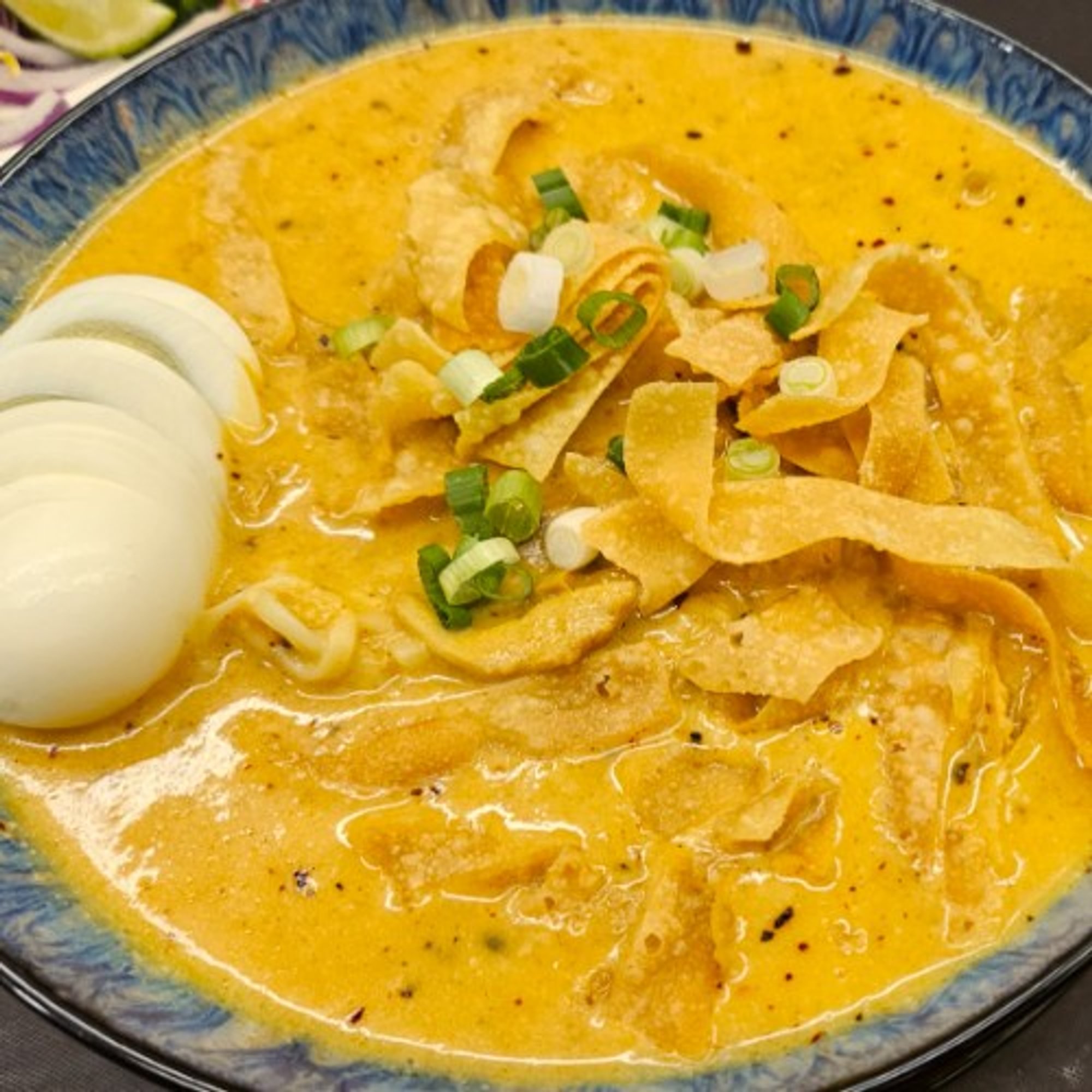 N11 Burmese Coconut Noodle Soup (Ohn Nok Khauk Swe)