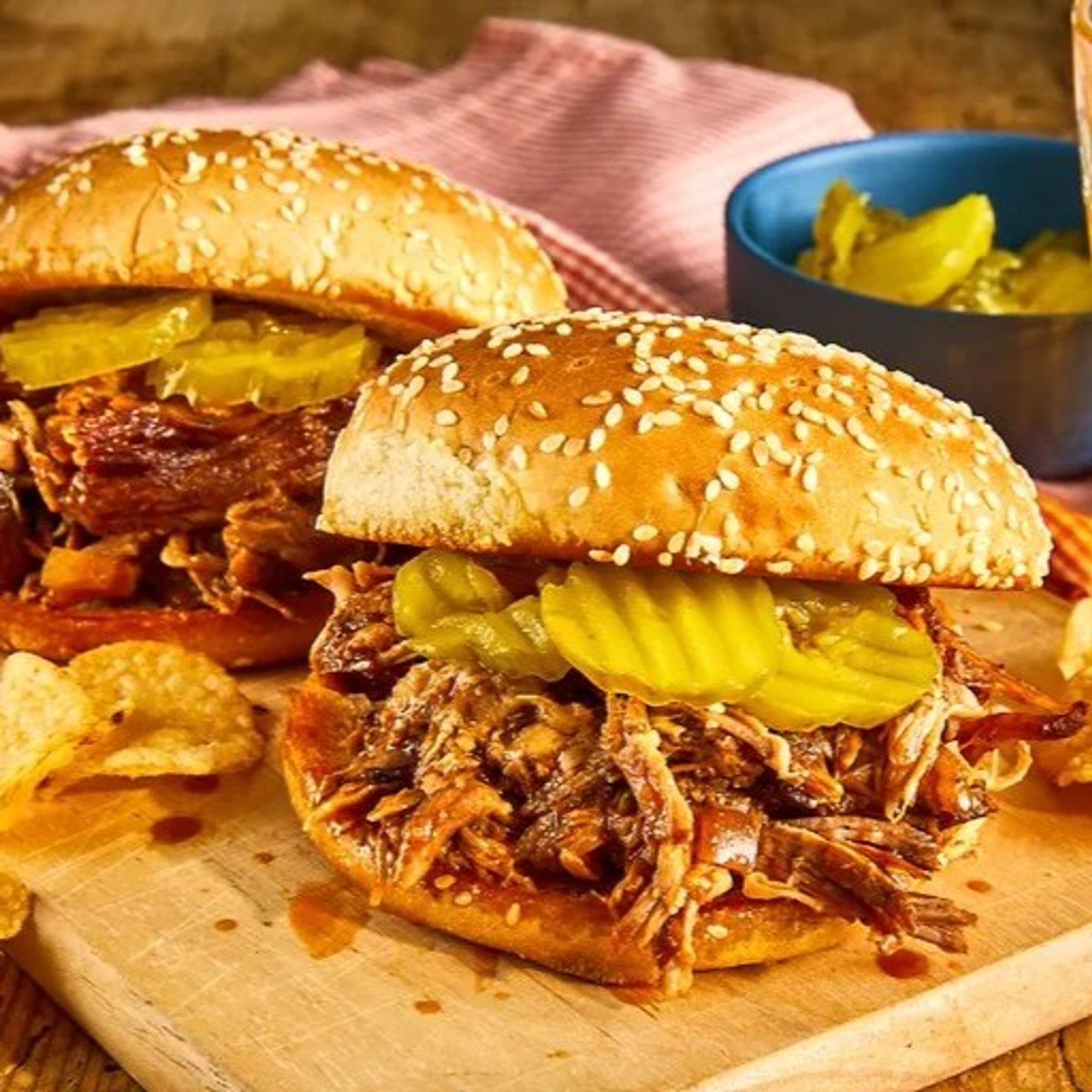 BBQ Pulled Sandwiches