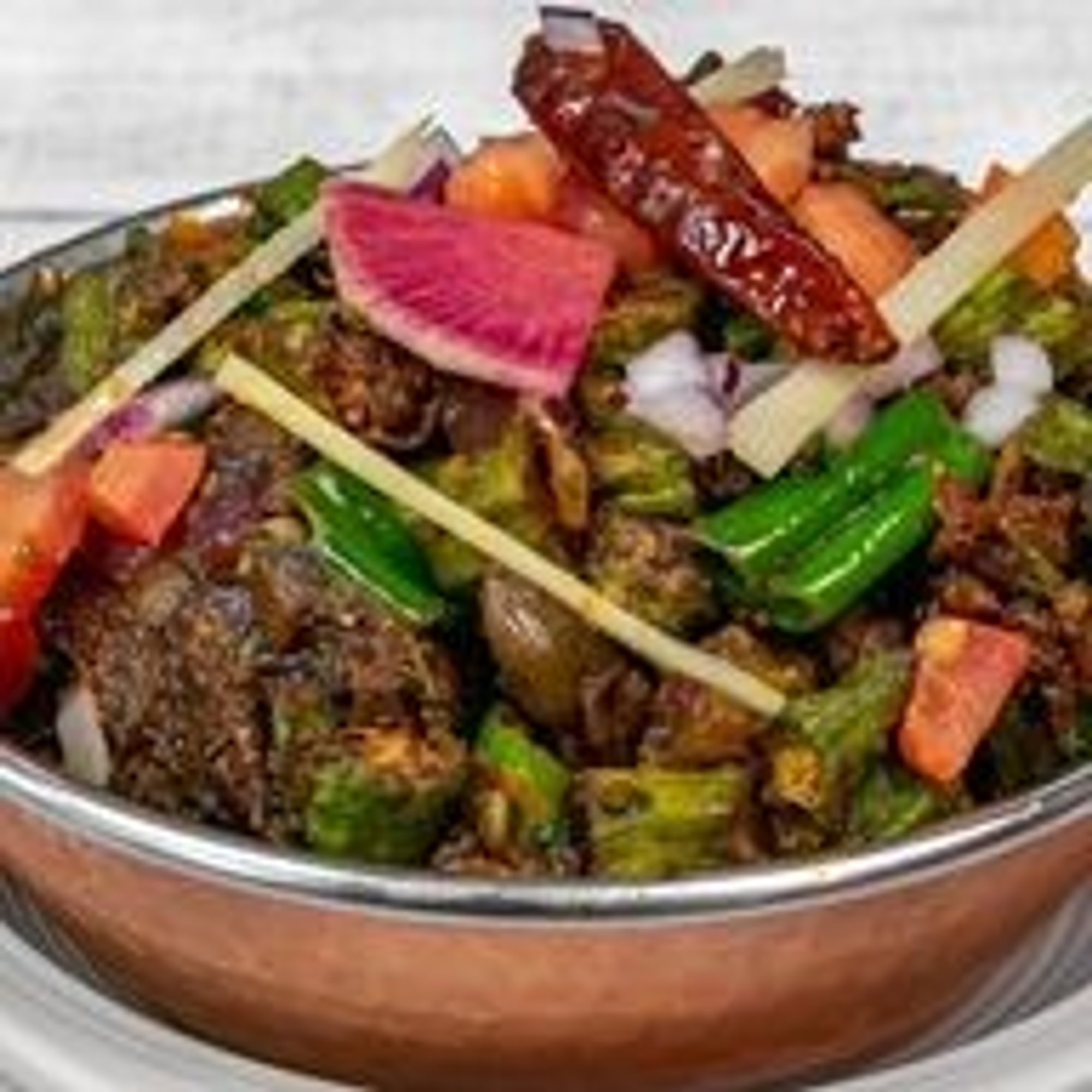 Tawa Okra Fry