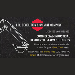 L.B. DEMOLITION &amp; SALVAGE CO. Logo