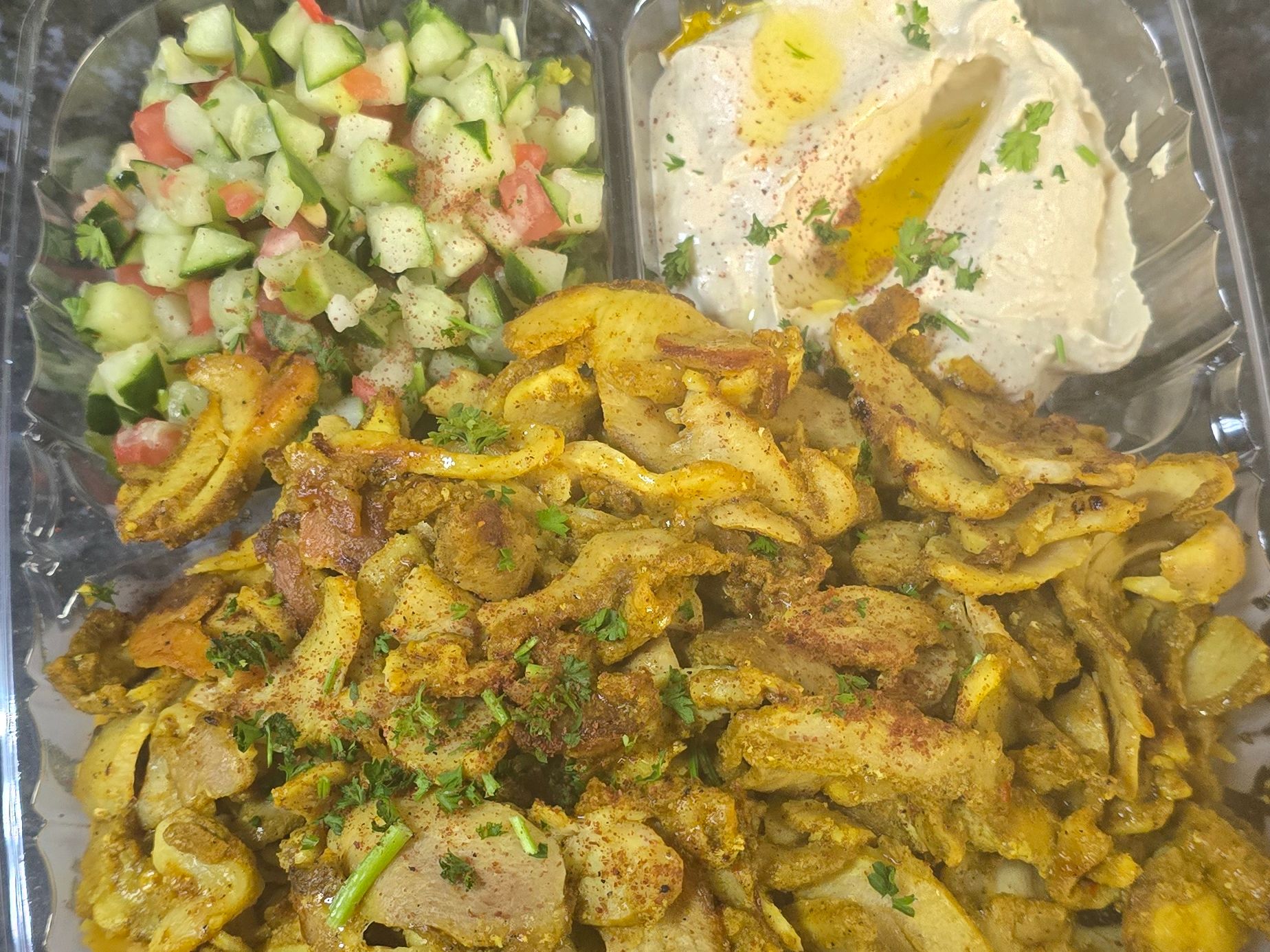 Chicken Shawirma Platter