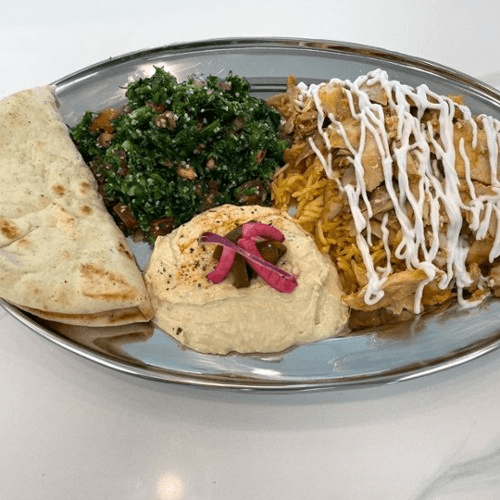 Chicken Shwarma Plate