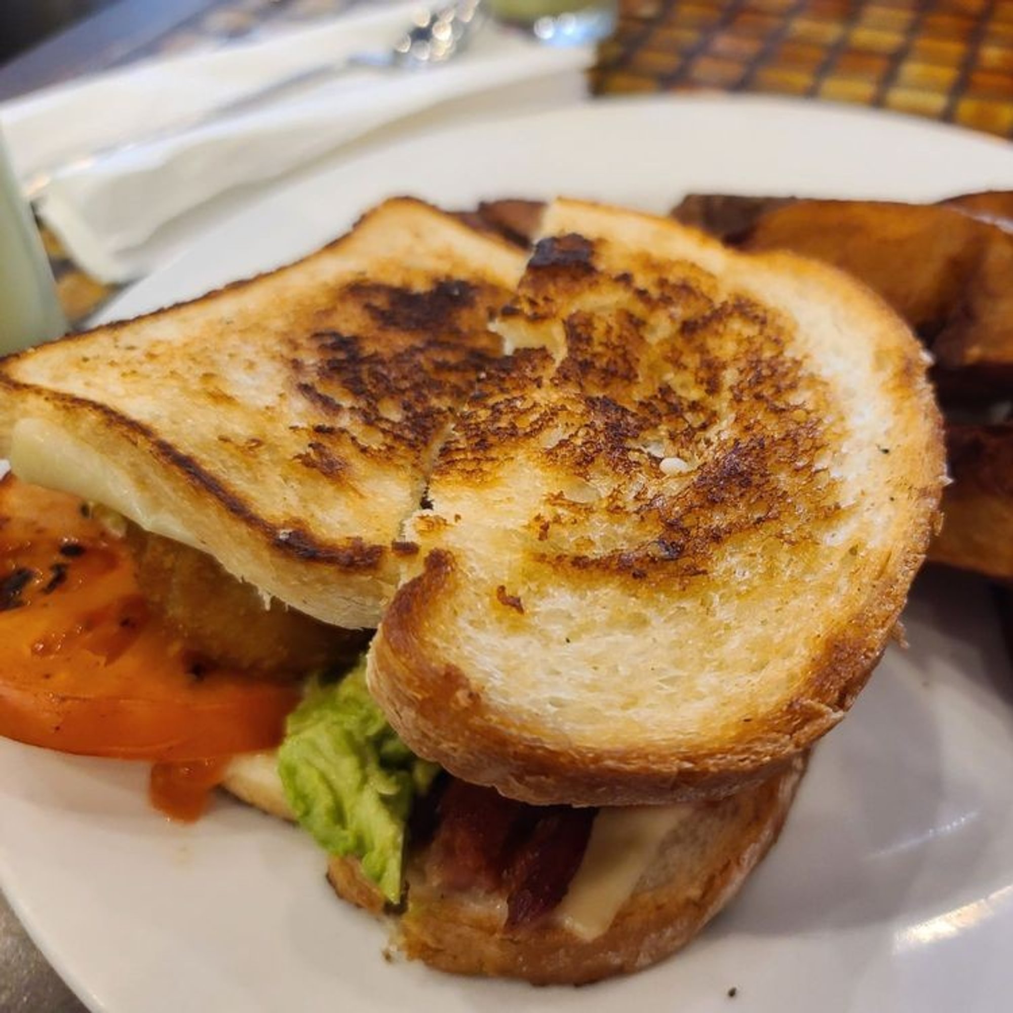 Bubba Stuffed Grilled Cheese