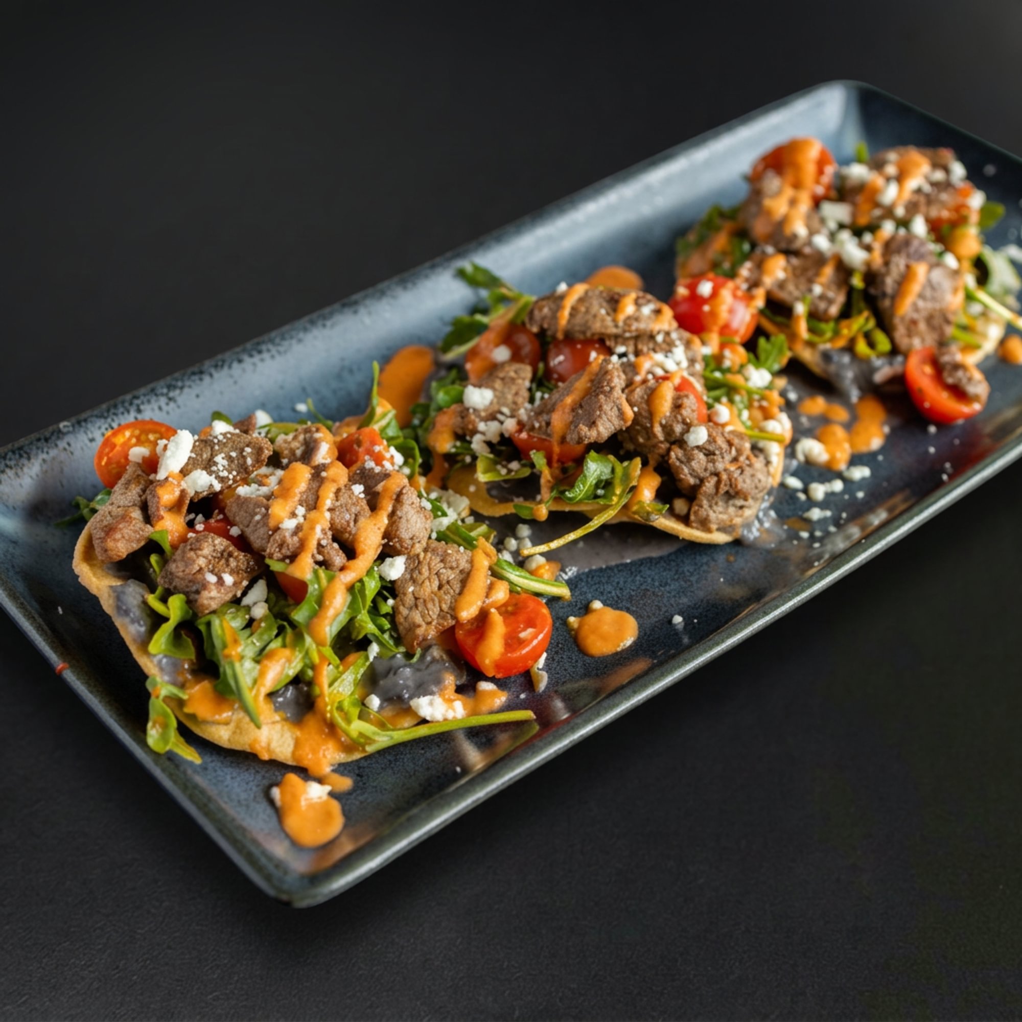 Steak Tostadas