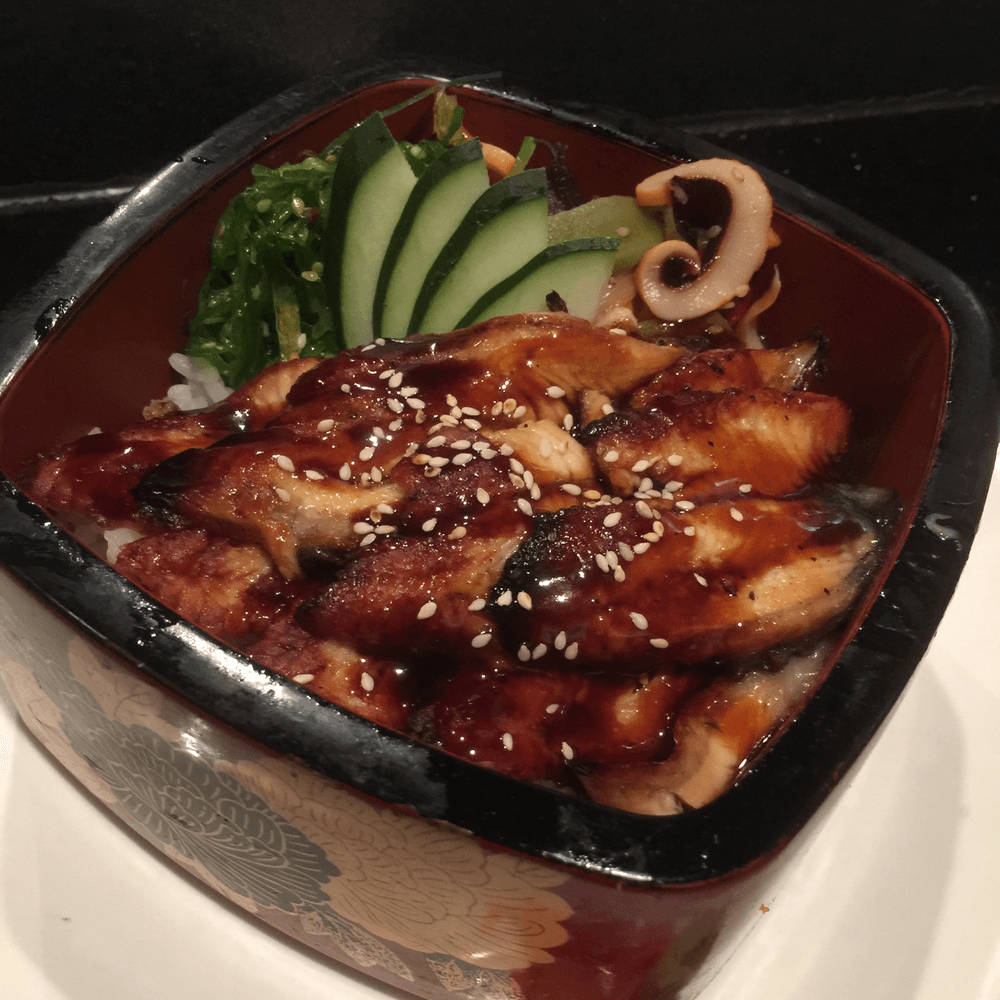 Unagi Donburi Platter