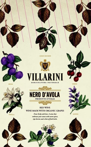 "HOUSE RED" Villarini, Sicllia Nero d' Avola