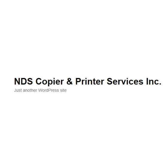 NDS Copier & Printer Services INC.