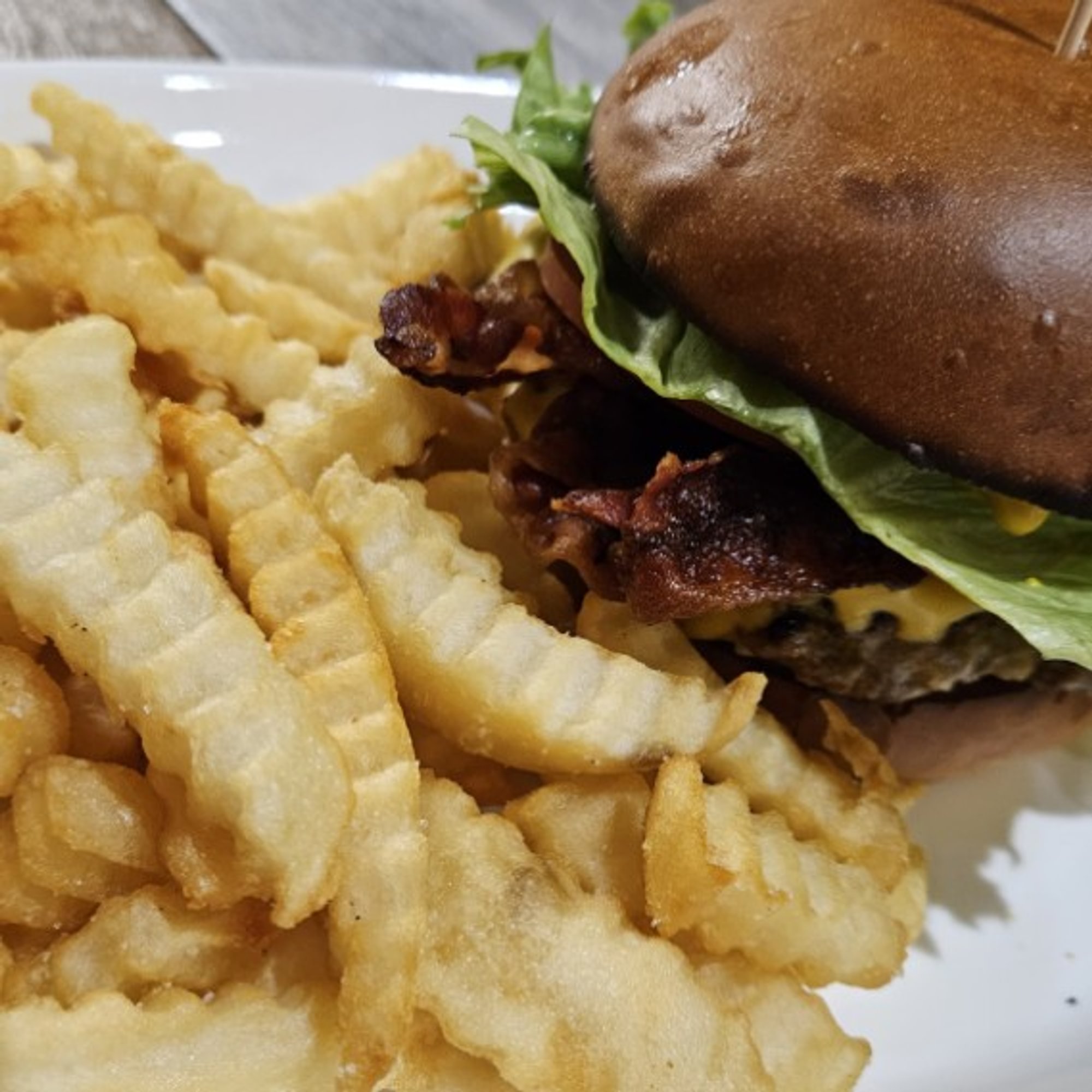 Egg & Bacon Burger