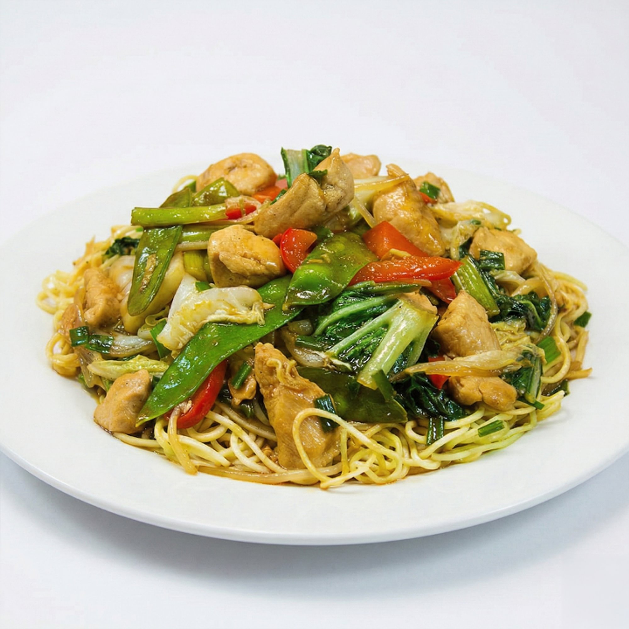 Tallarín Chifa Pollo