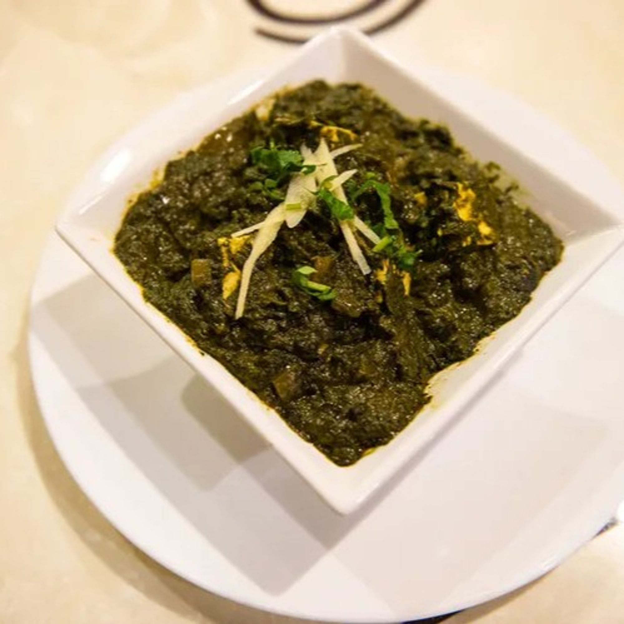 Chicken saag (spinach)