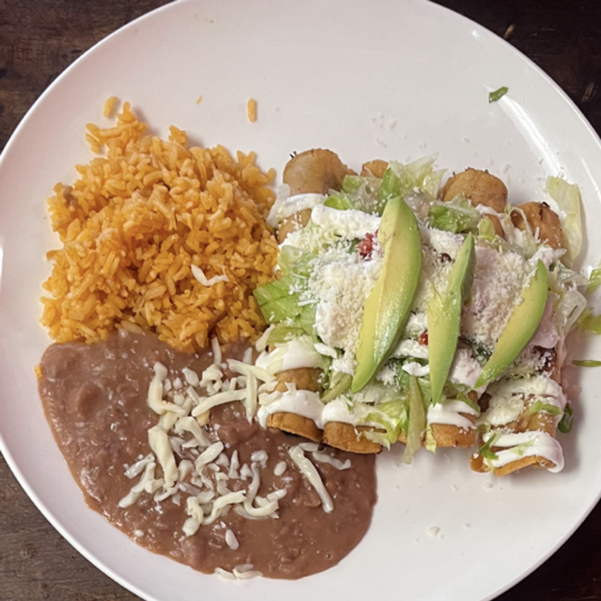 Flautas de Pollo
