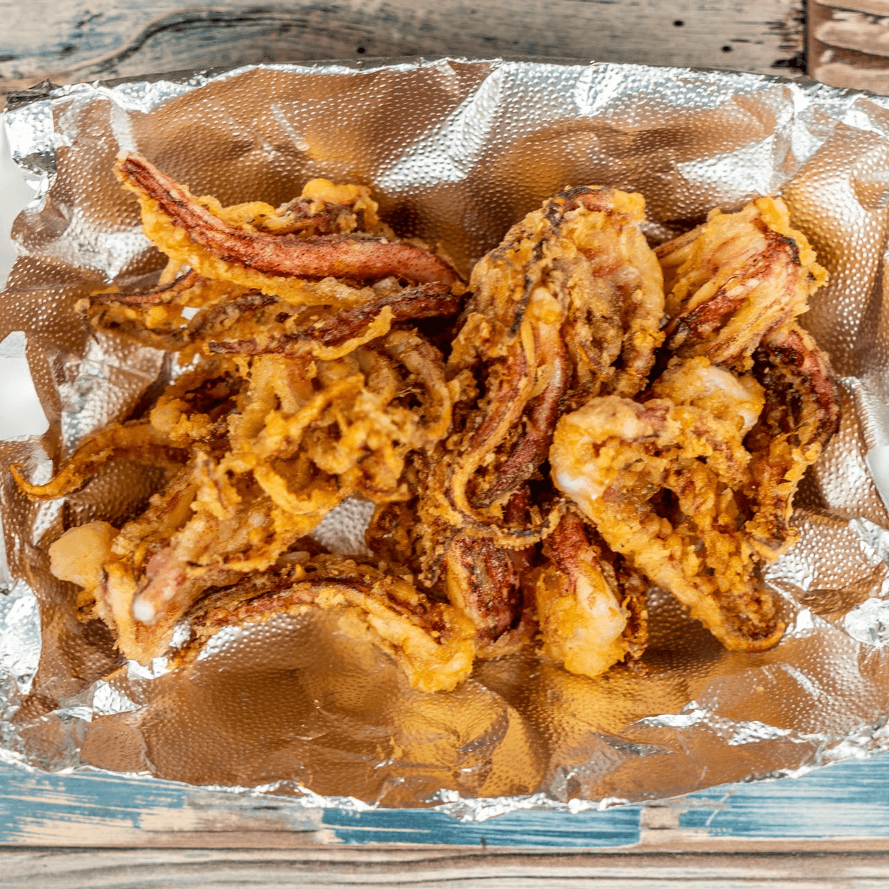 Fried Squid Legs
