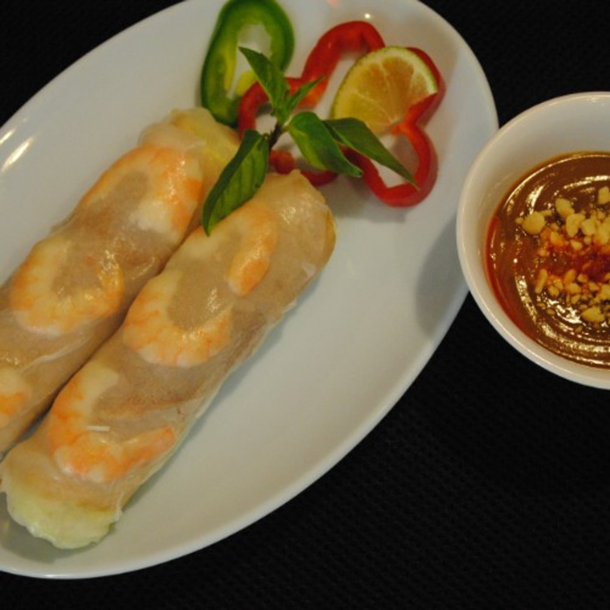 Soft Fresh Spring Rolls