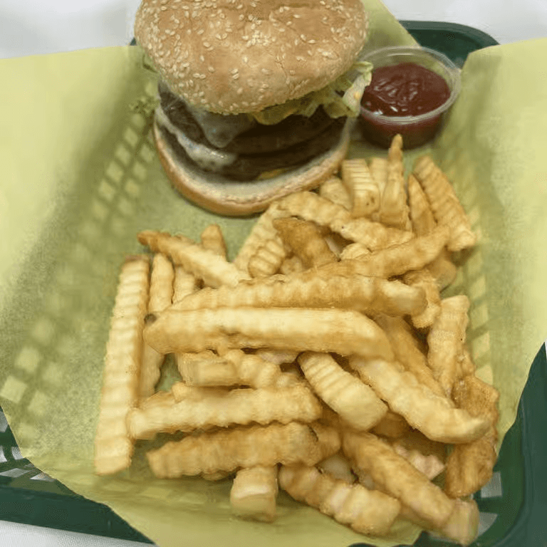 Zest Double Cheeseburger