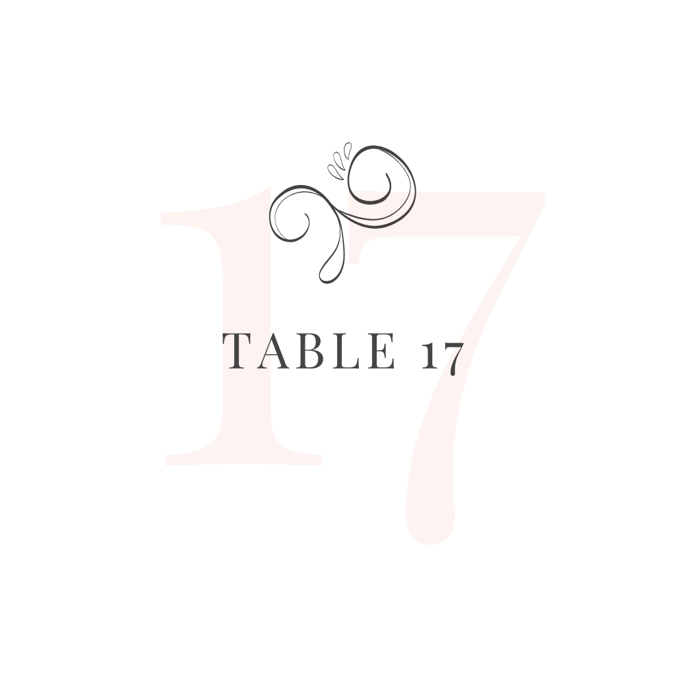 Table 17 - Wedding Designer Logo