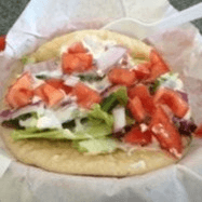 Veggie Gyro Sandwich