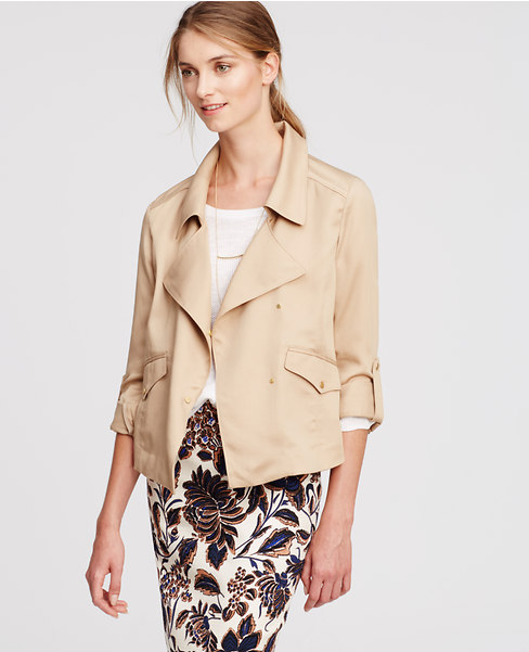 Twill Moto Jacket