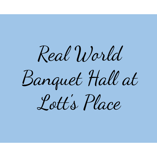 Real World Banquet Hall at Lott's Place Logo