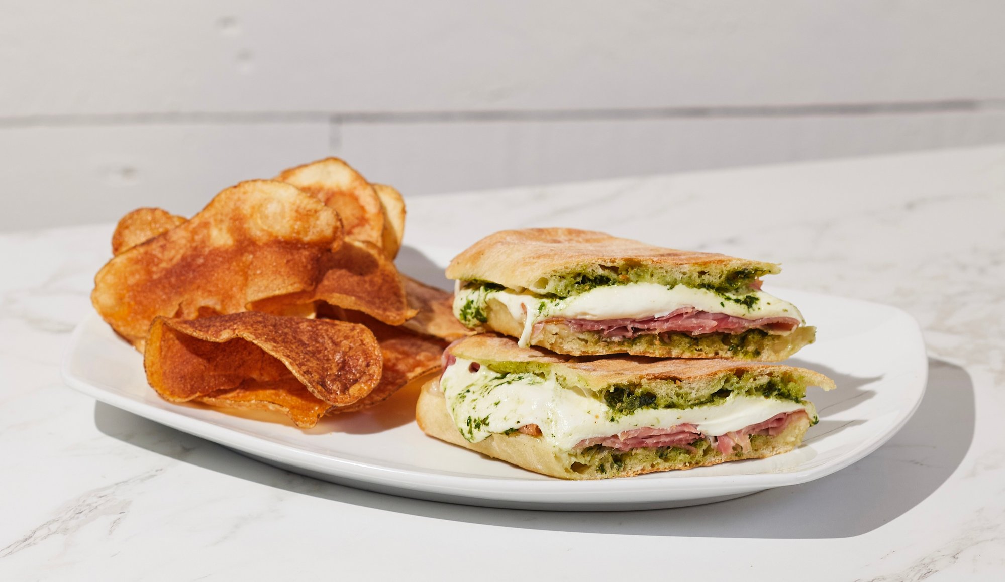 Prosciutto Mozzarella Panini