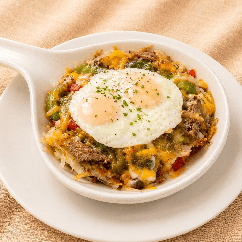 Pork Green Chile Skillet