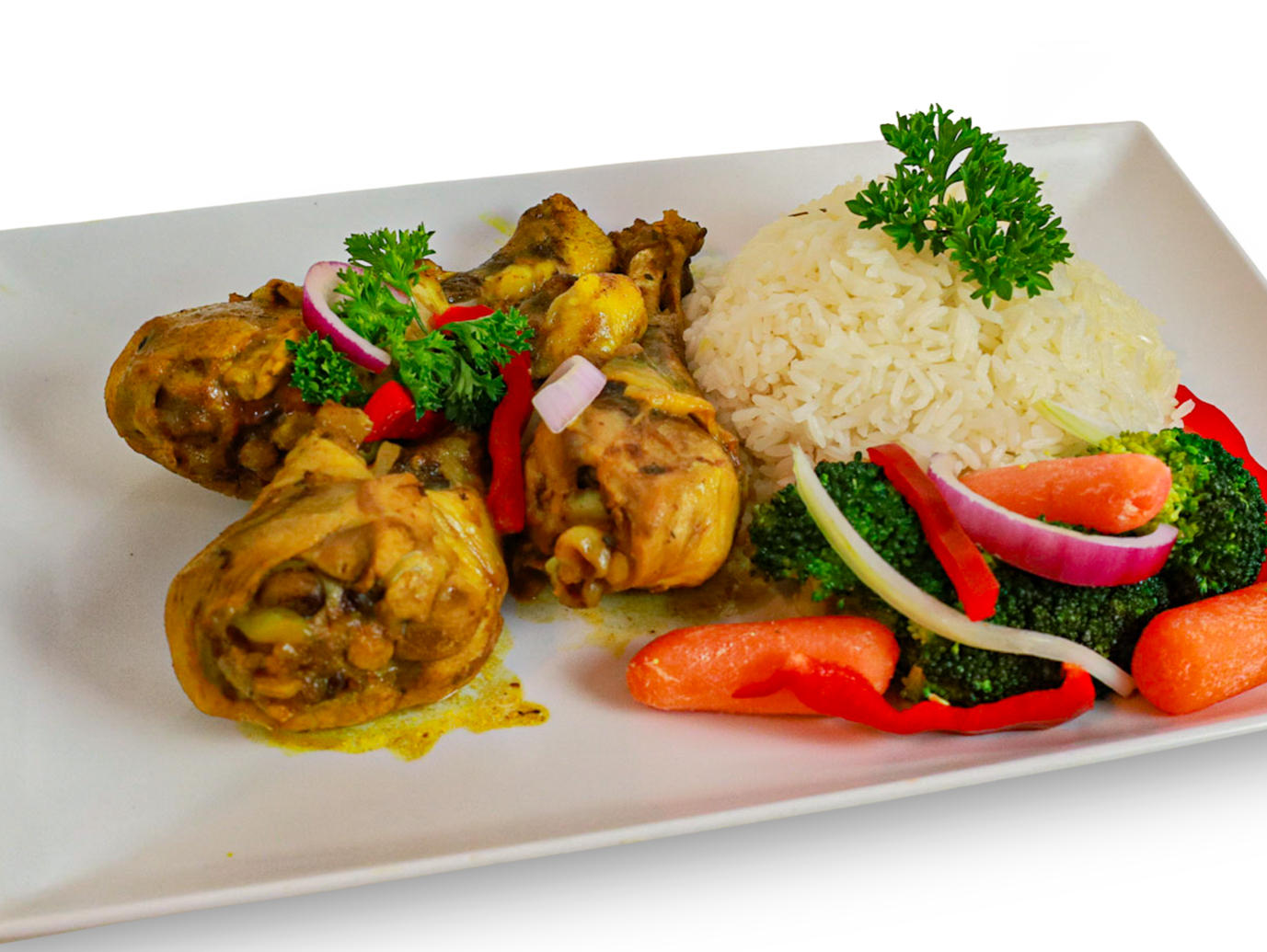 Med. Curry Chicken