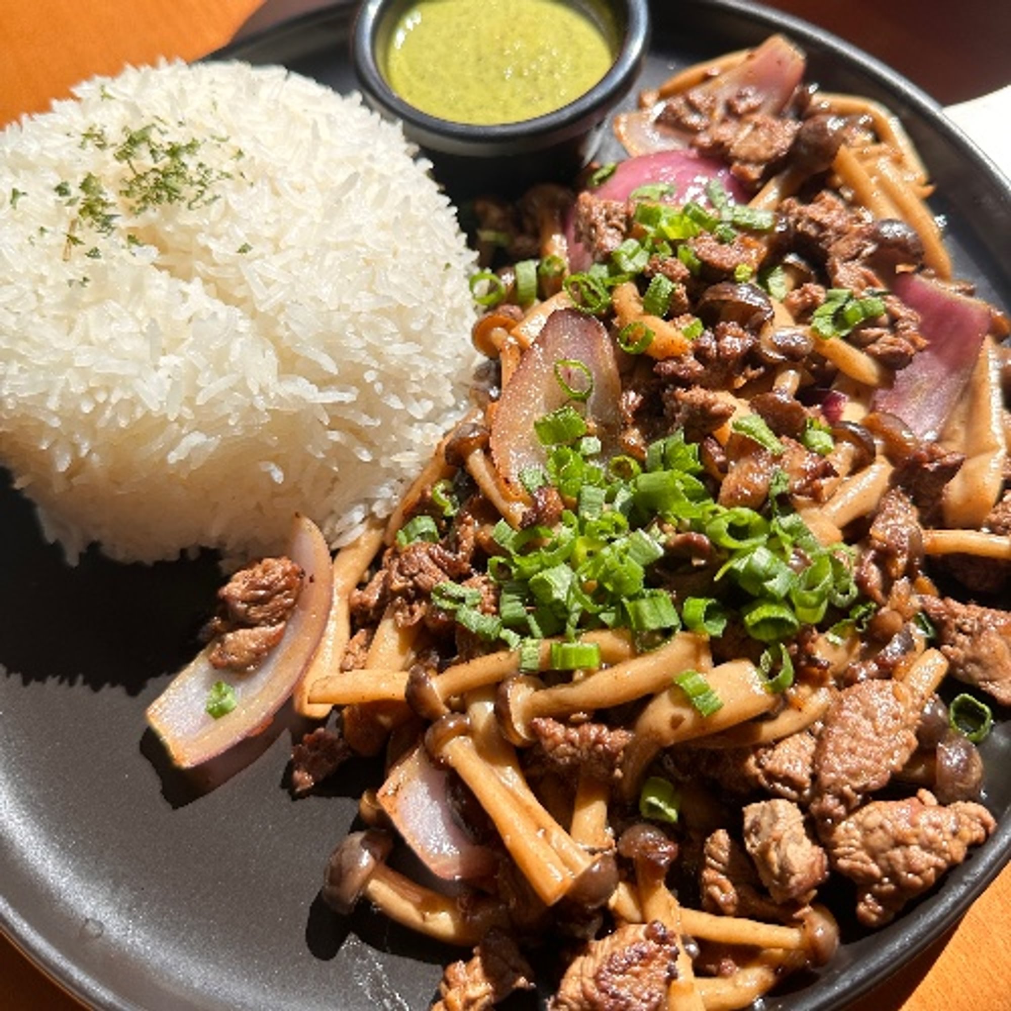 Mushroom & Beef Stir Fry