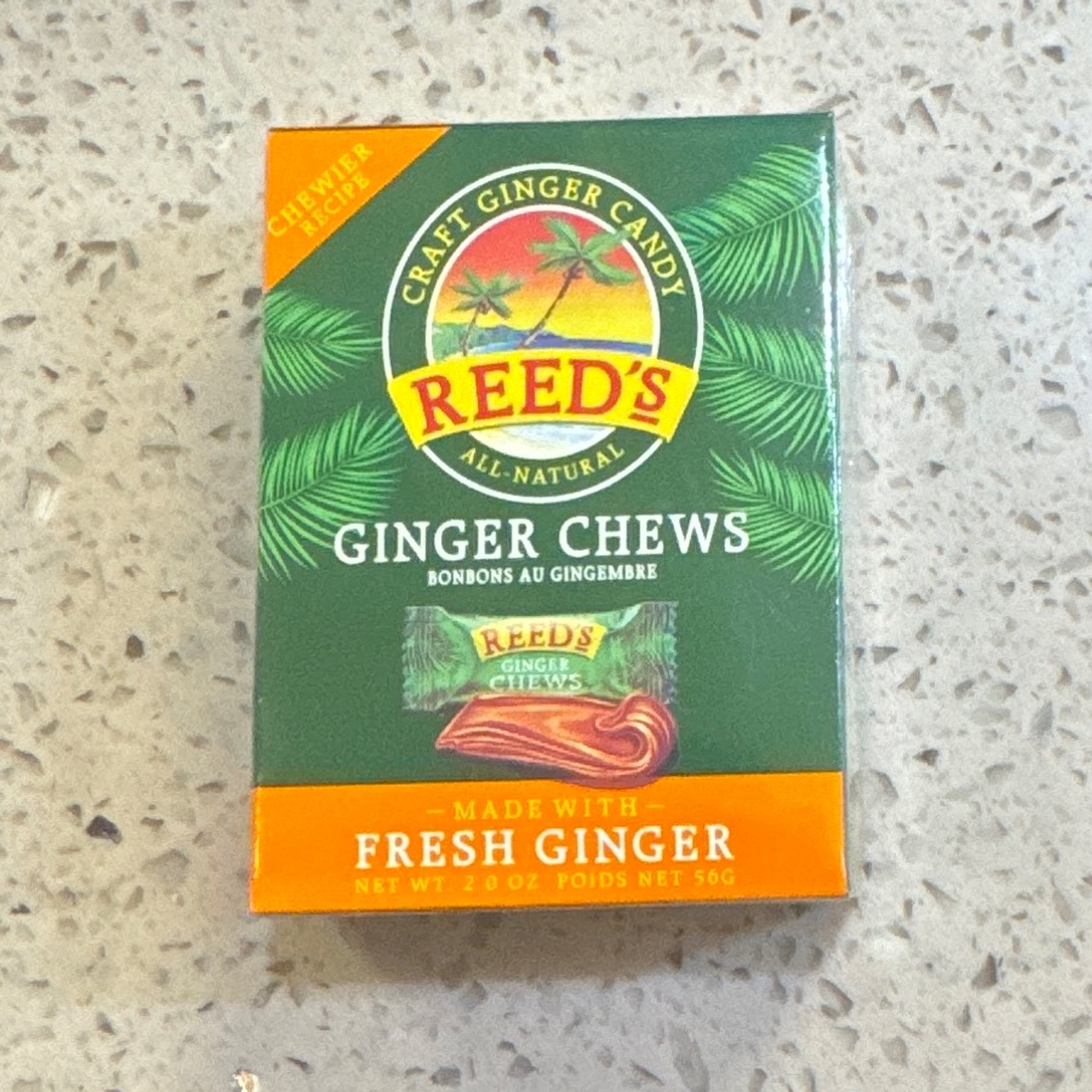 Reed’s ginger chews
