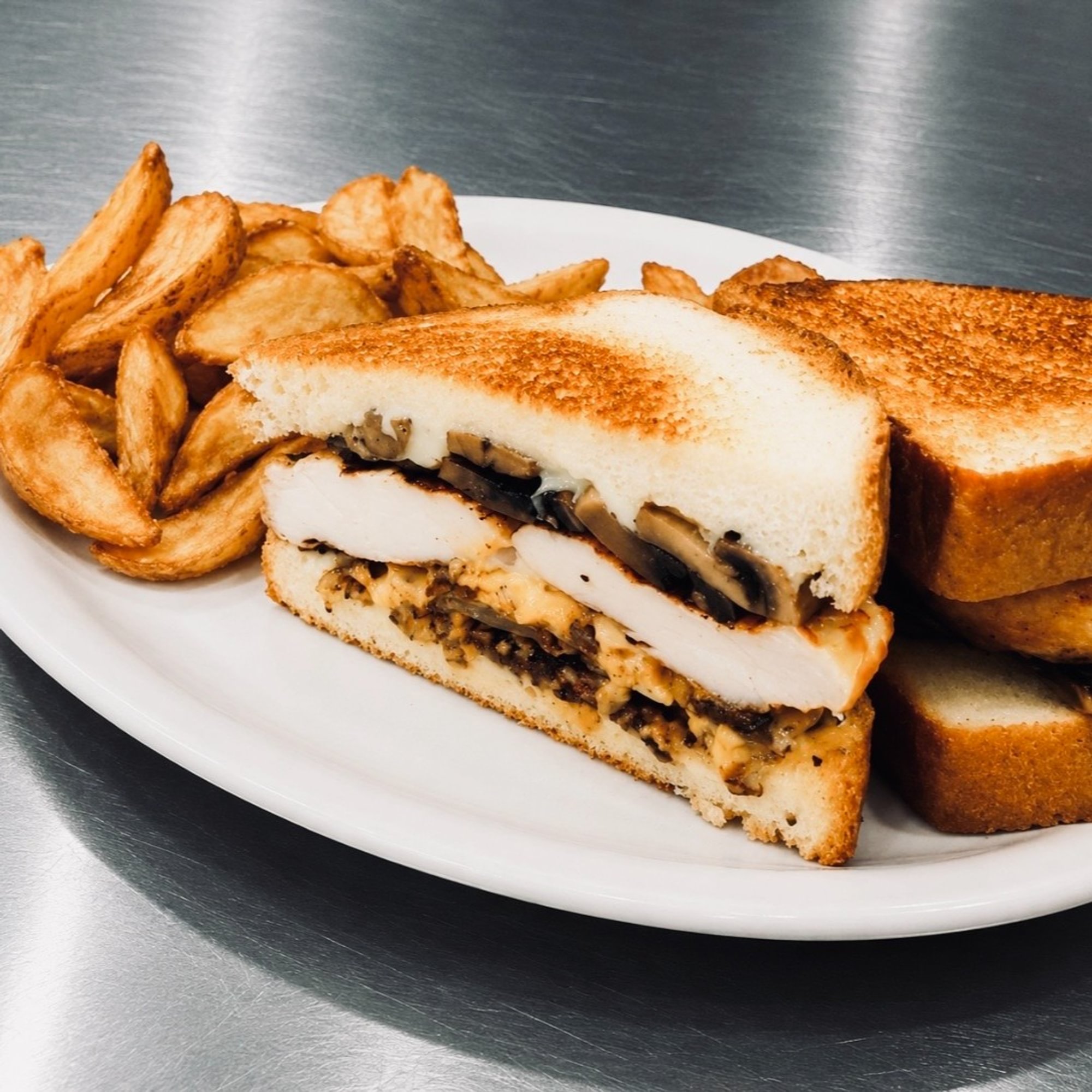 Wilder's Bistro Melt Burger