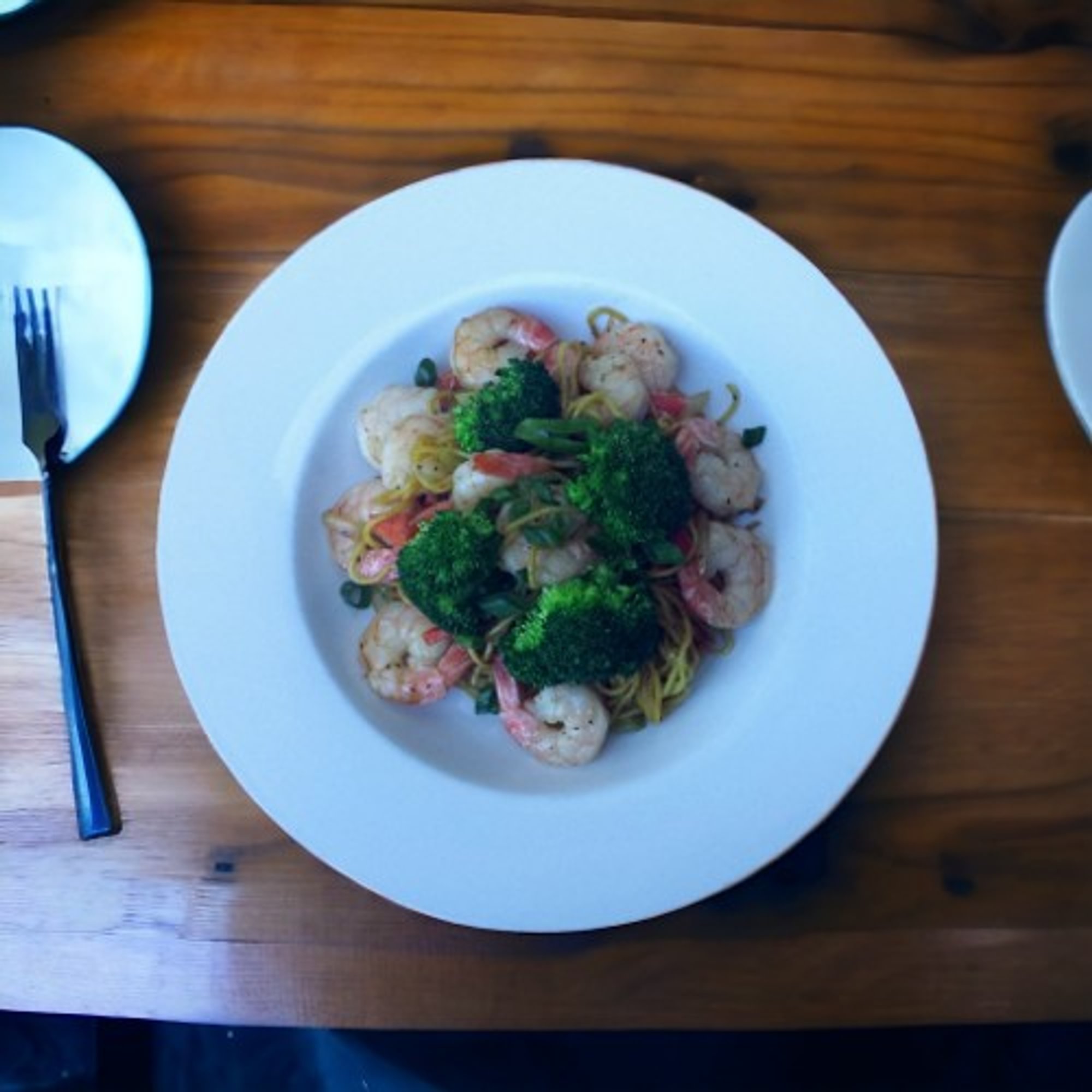 Shrimp Yakisoba with Vegetable