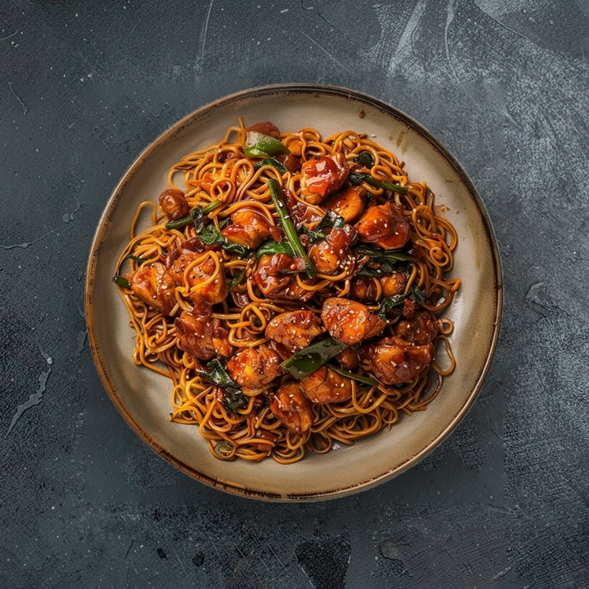 Chicken Schezwan Noodles