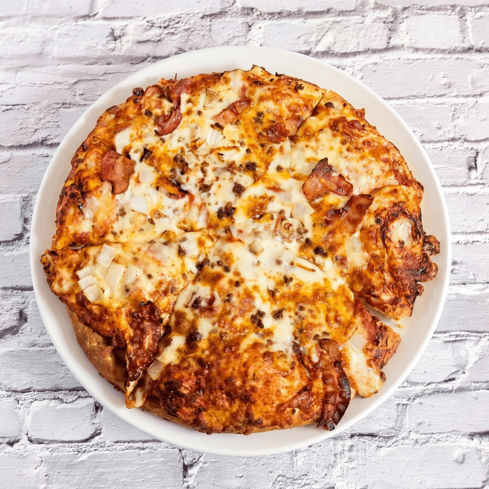 Bacon Cheeseburger Pizza